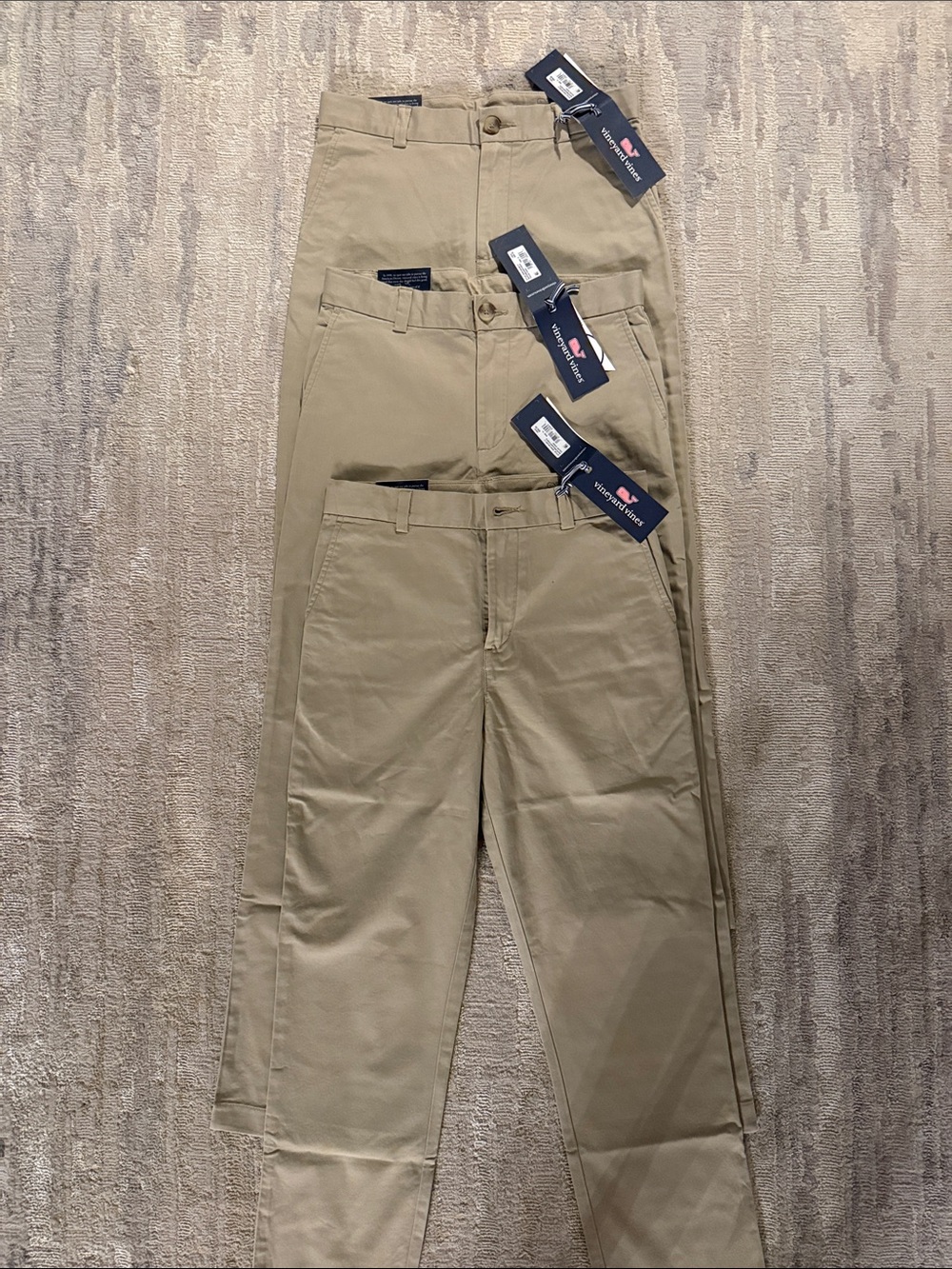 Vineyard Vines Men's Khaki Chino Pants - Beige/Tan
